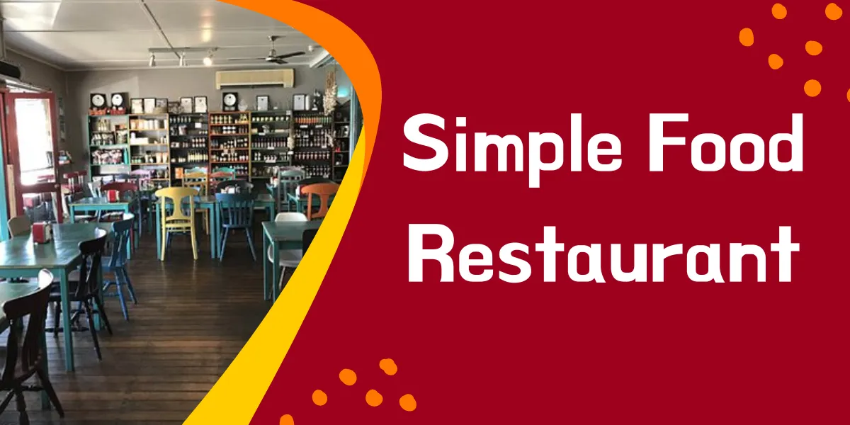 simple food restaurant