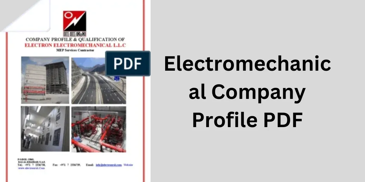 Electromechanical Company Profile PDF