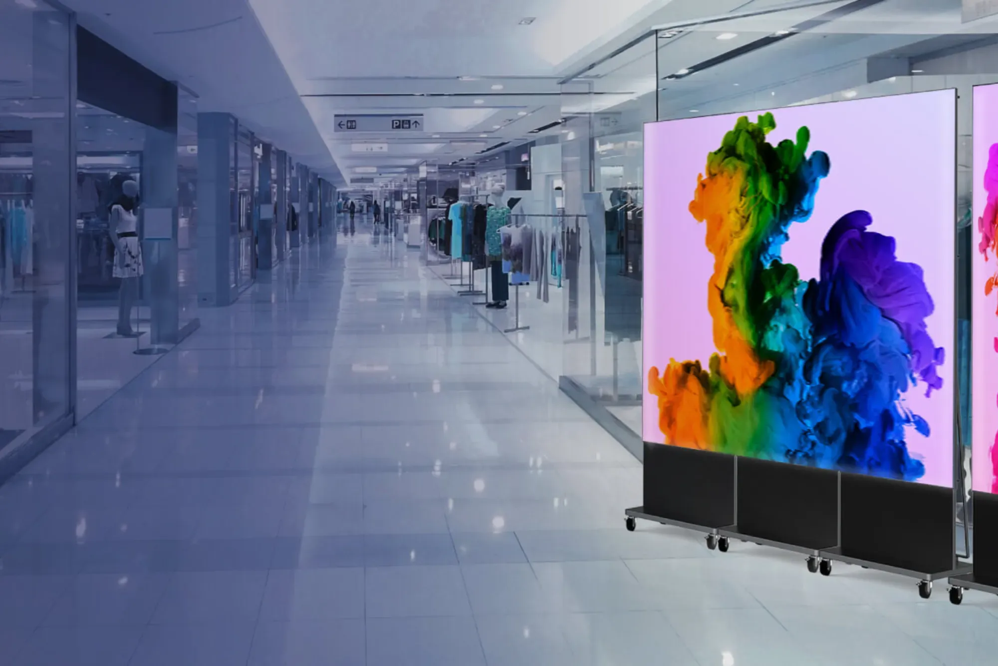 Enhancing Visual Experiences with Hikvision's High Brightness Transparent LED Displays