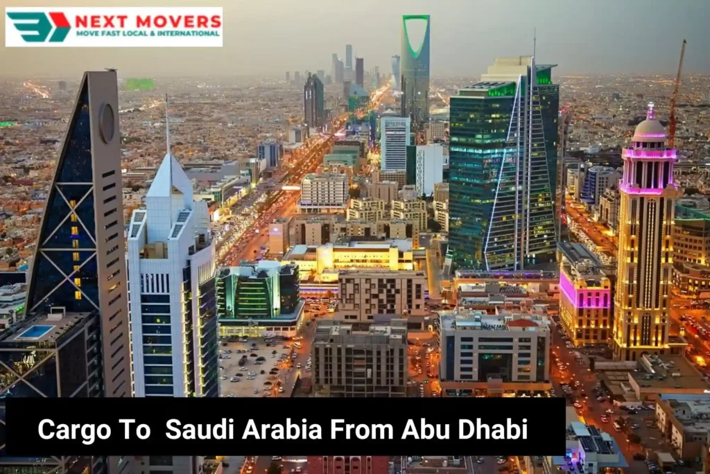 CARGO TO Saudi Arabia From Abu Dhabi