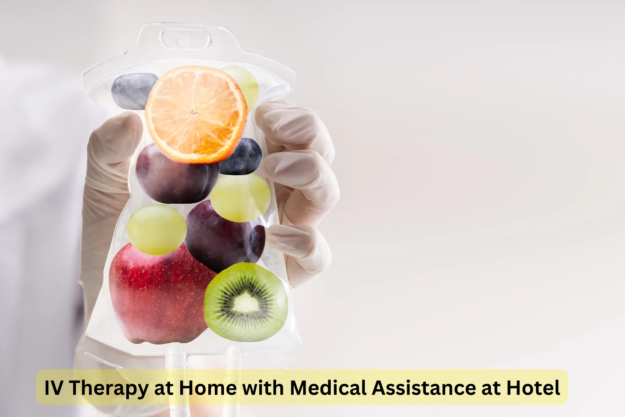 IV Therapy at Home with Medical Assistance at Hotel