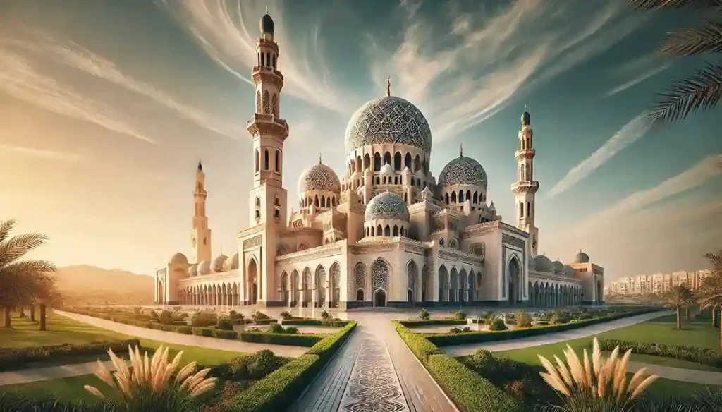 The Grand Mosque of Sharjah in the Heart of the Emirates