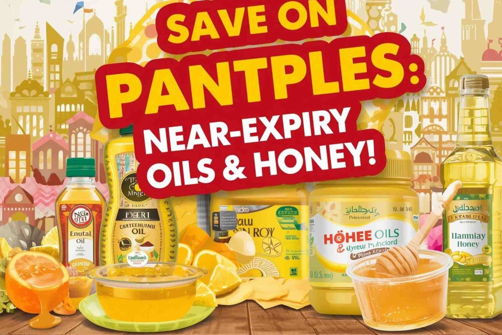 Near-Expiry Oils & Ghee and Honey