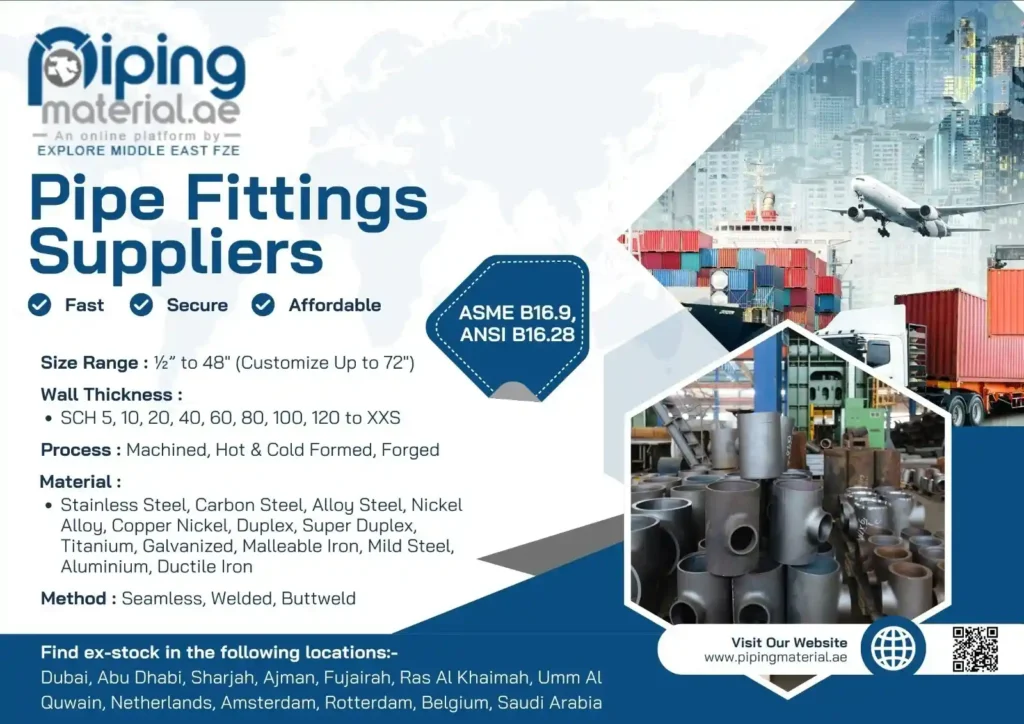 What Types of SS Pipe Fittings Are Available?